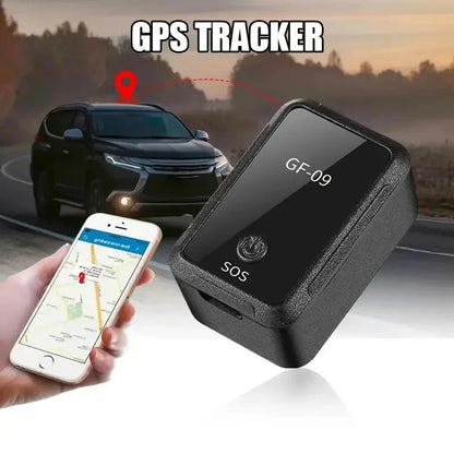 GF09 Mini GPS Tracker Car Locator Real TimeTracking Location Positioner Device for Child Pet Dog