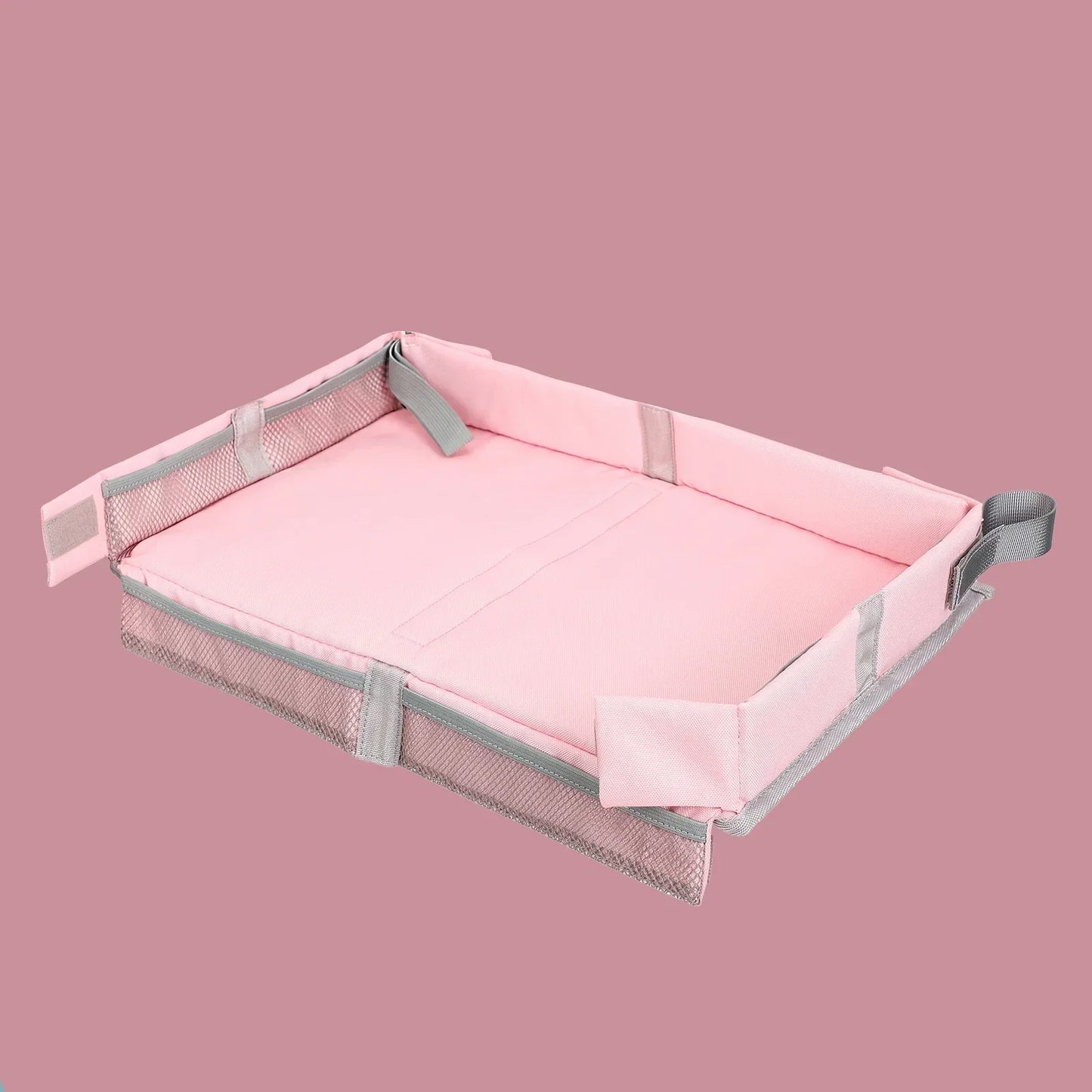 Portable Travel Painting Tray for Kids Folding Drawing Whiteboard Multi-functional Storage Table Set Boys Girls on Planes Trains