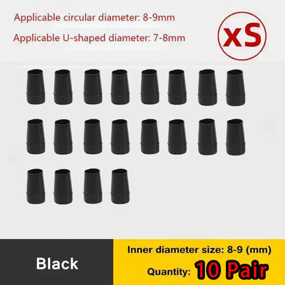 High Heel Protector Caps for Stilettos, Anti-Slip & Noise-Reducing Heel Savers, Durable TPU Heel Covers for Women Soft Damping