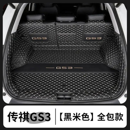 For GAC EMZOOM GS3 2023 2024 Car Boot Mat Rear Trunk Liner Cargo Leather Floor Carpet Tray Protector Accessories Mats