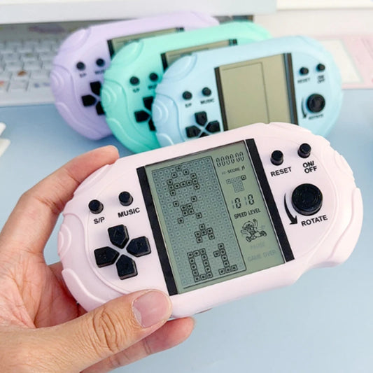1/2/3 PCS Handheld Brick Game 26 Games Macaron Color Kids Giveaway Prize Small Toy