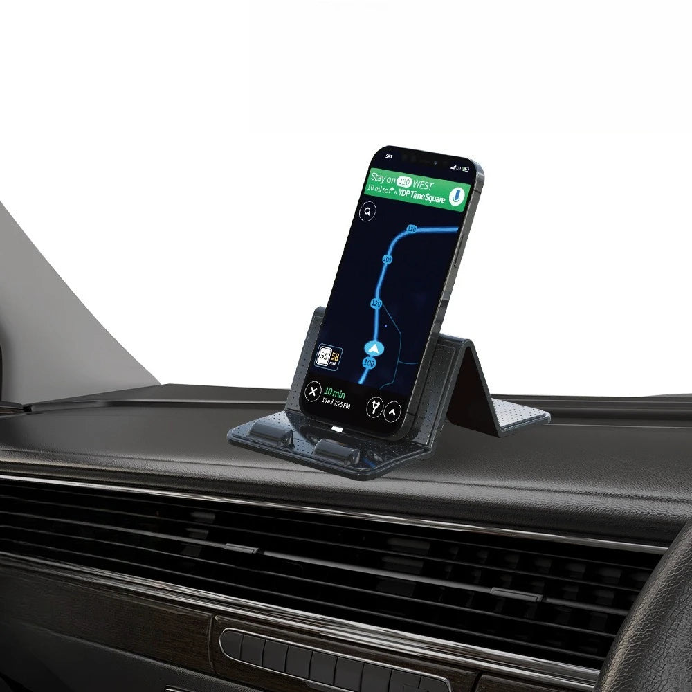 Multifunctional Car Phone Holder - Heat-Resistant, Non-Slip Dashboard/Mount with Safe Grip