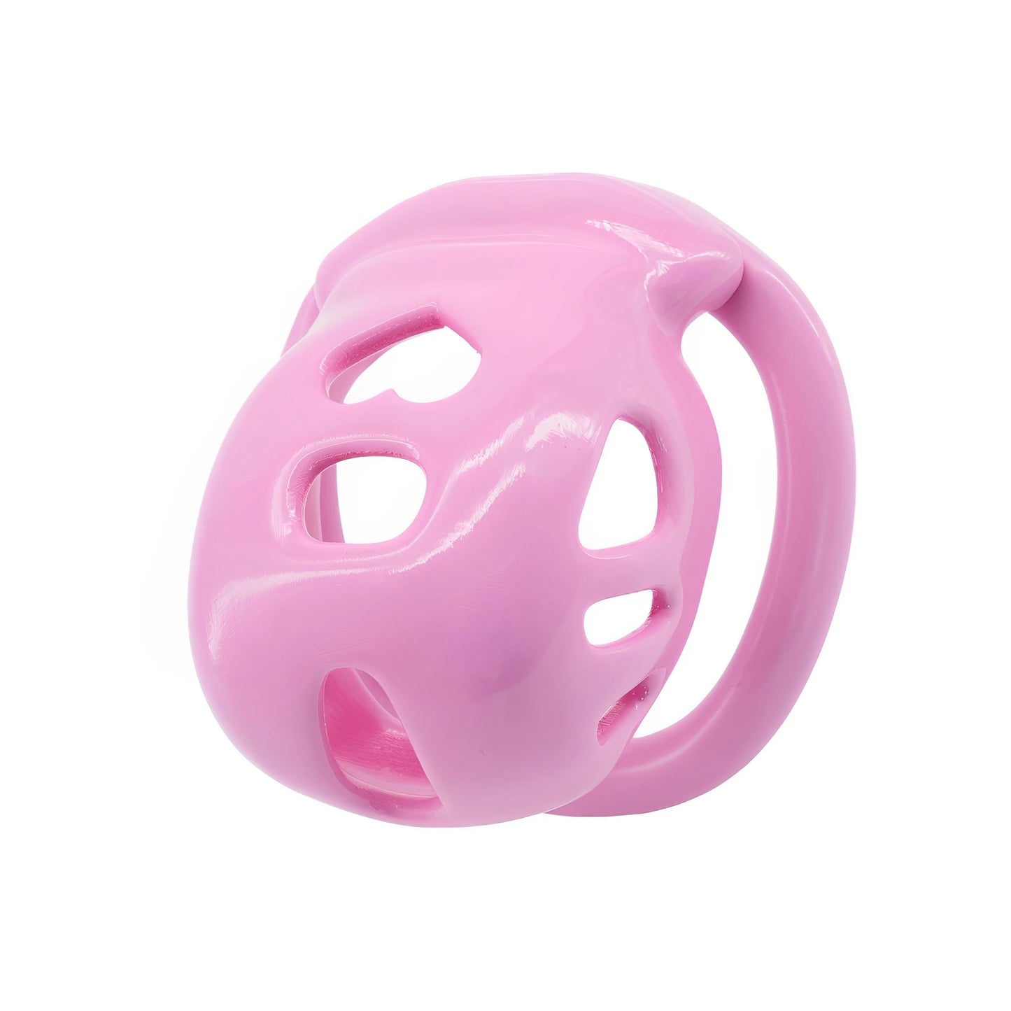 Love Heart Hollow Breathable Chastity Cage Male Lightweight Crotch Restraint Device, Femboy Crotch Restraint, JJ Hiding
