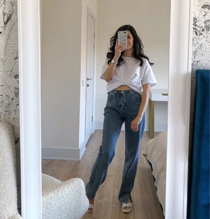 Simple White Oversize T-shirts For Women Cotton Summer Green T Shirts Women Short Sleeve Loose Blue T Shirt Women Yellow Top Tee