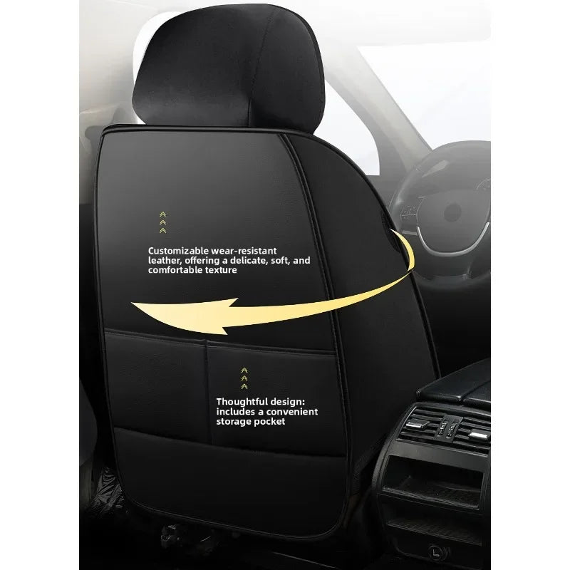 Full Coverage Universal Pu Leather Car Seat Covers for Bmw X5 E87 E87 X1 F48 X2 X3 X4 X6 X7 M3 M4 M5 Car Accessories