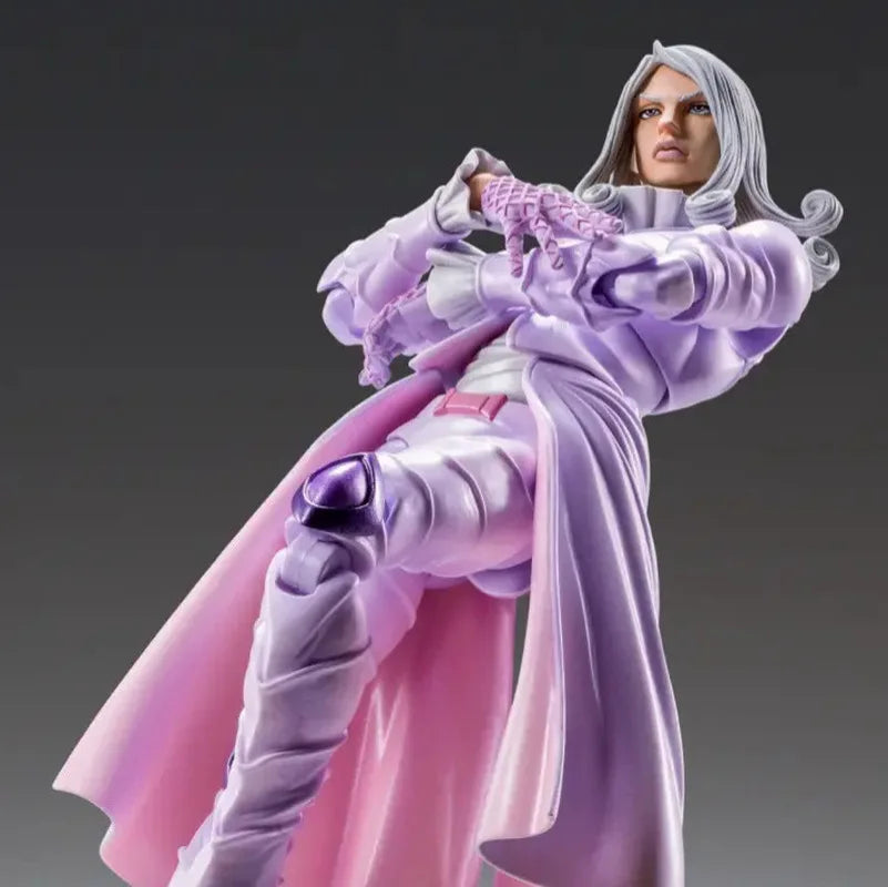 Jojo S Bizarre Adventure Funny Valentine Steel Ball Run Action Figure Pvc Collectible Model Desktop Decor For Adult Anime Fans