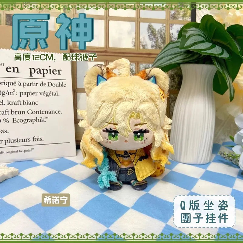 Kaeya Kaveh Wanderer Nahida Cyno Shenhe Zibai Alice Nicole Linnea Lohen Plush Doll Anime Games Genshin Impact Stuffed Toy Gift