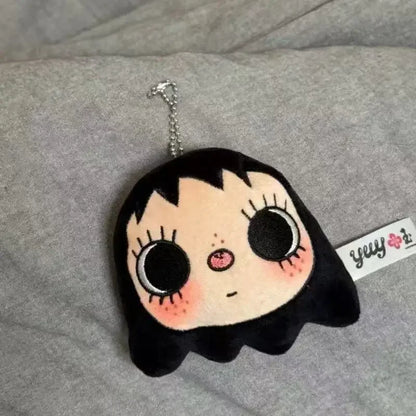 New YUY Little Jade Plush Keychain Carabiner Bag Charm Kawaii Anime Doll Art Figure Collection Gift for Boys Girls Fans