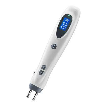 Electronic Acupuncture Pen Electric Acupuncture Massage Pen Rechargeable 2 Pulses 2 Head Meridian Energy Healing Device