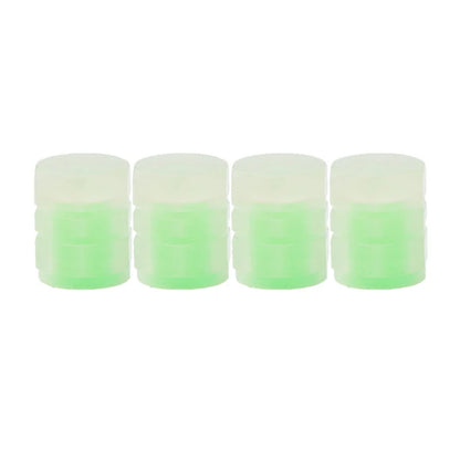 20Pcs Luminous Tire Valve Caps Car Fluorescent Tyre Valve Stem Caps Cover Night Glowing Bike Motorcycle Car Wheel Decoration