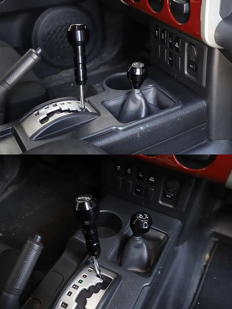 For Toyota FJ Cruiser 2007-2021 Car Gear Grip Head Shift Knob Modification Aluminum alloy interior Accessories
