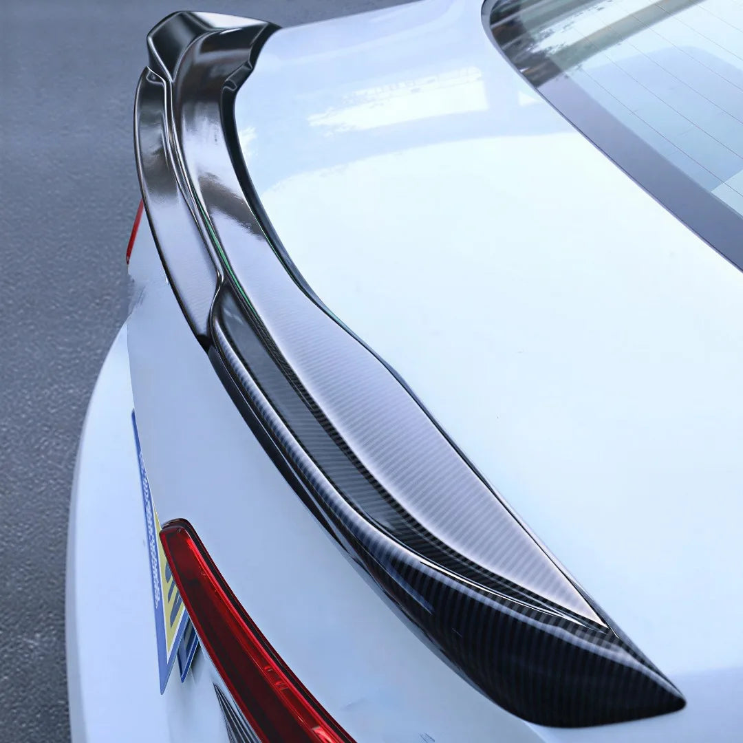 Rear Sport Wing Trunk Spoiler For Honda Civic 11th Gen Sedan 2021-2024 Air Dam Deflector Glossy Black Trim Tuning Accessories