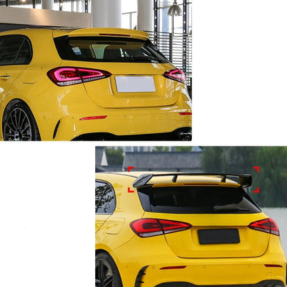For Mercedes Benz A Class W176 W177 2013-2022 A180 A200 A250 A260 A45 Rear Roof Spoiler Tail Wing Glossy Black Rear Trunk Wing
