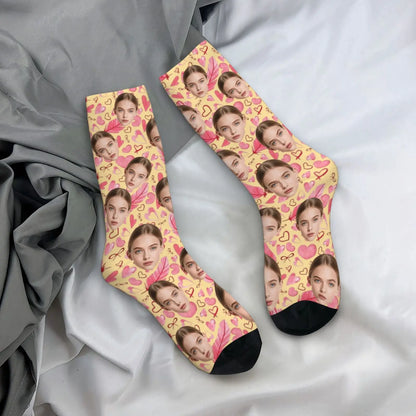 Custom avatar socks for men and women custom photo socks DIY personalized picture socks photo socks personalized gifts