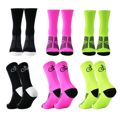 10 Pais High Quality Profession Team Men Women Cycling Socks Bike Socks Breathable Bicycle Socks Outdoor Sportswear Racing Socks