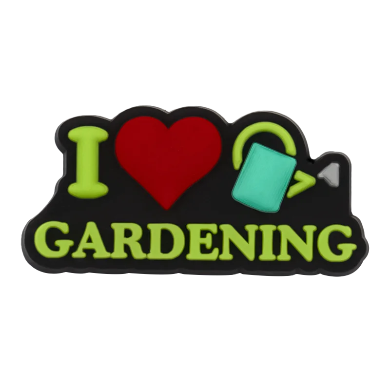 1/25PCS Golf & Lifestyle Shoe Charms Set DIY Decorative Pins Yoga Gardening Pizza Clogs Sandals Accessories Decorations Gifts