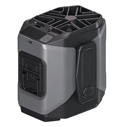 10000mAh Waist Fan Wearable Waist Fan 5 Speeds & Light 40H Hands-Free Cooling for Outdoor Jobsite Travel Long range for outdoor