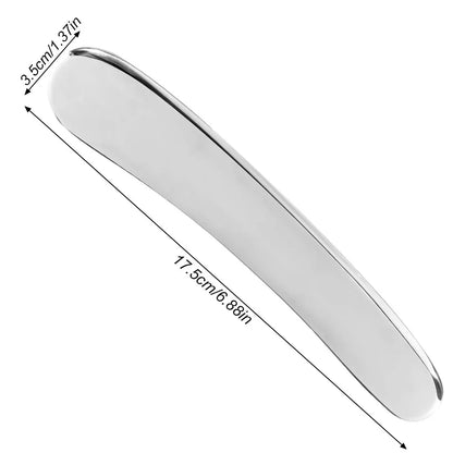 Stainless Steel Gua Sha Stick Deep Tissue Relax Cellulite Massager for Body Slimming Scraping Board Muscle Massage Relaxation