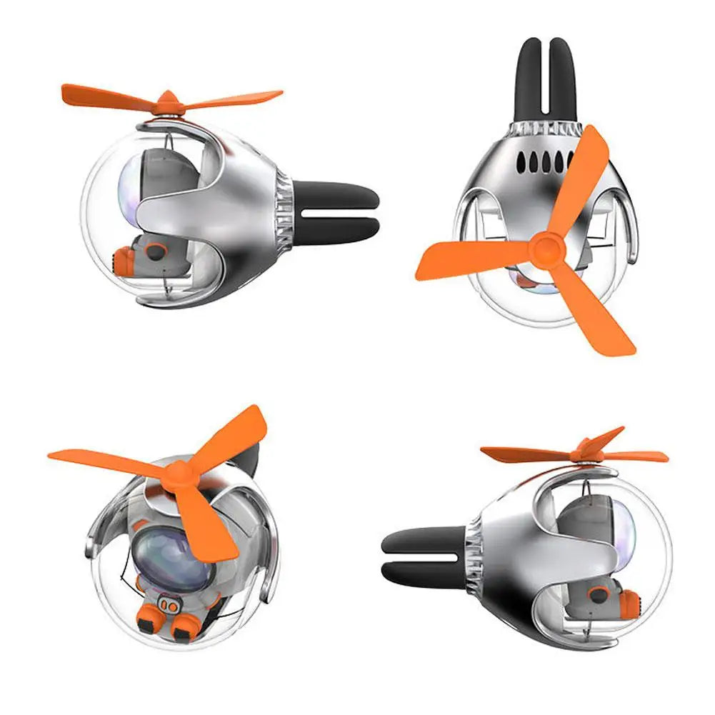 Fashion Car Aromatherapy Flying Ball Bear Car Air Outlet Creative Ornament Cute Cartoon Decor Manufacturer For Improve Car Scent
