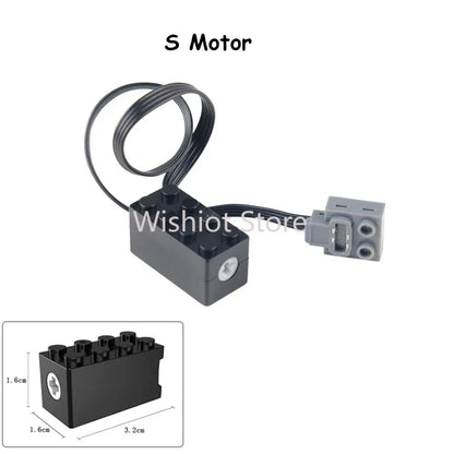 Power Functions Upgrate Motor Technical Parts MOC Multi Tool Servo Train Motor 8293 8883 Building Blocks Receiver Control Set