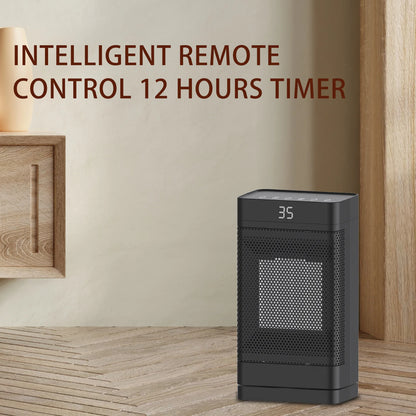 Heater Remote Control Touch Screen Heater Shaking Head PTC Fast Heating Heater Table Standing Timer Electric Heater