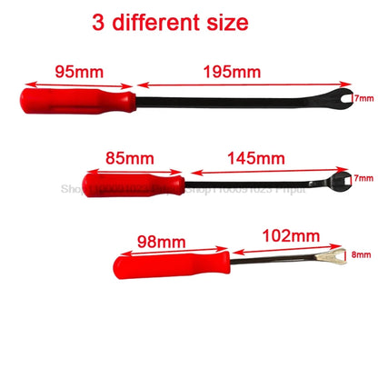 Optional Car Door Upholstery Trim Clip Remover Plastic Fastener Removing Tool for Car Door Panel Dashboard