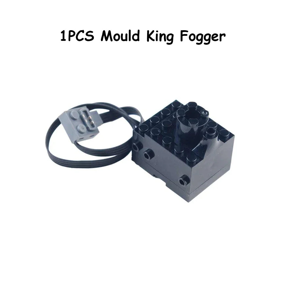 Mould King Fogger Technical Light Spray Smoke Part Compatible Major Brand Building Blocks MOC Supercar Retro Steam Train Chimney