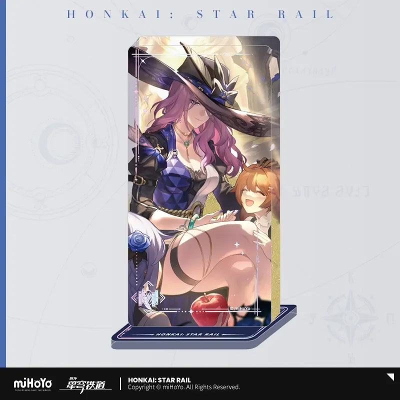 Sunsyea Honkai Star Rail Official Merch miHoYo Original Authentic Light Cone Series Acrylic Quicksand Ornament Himeko Seele