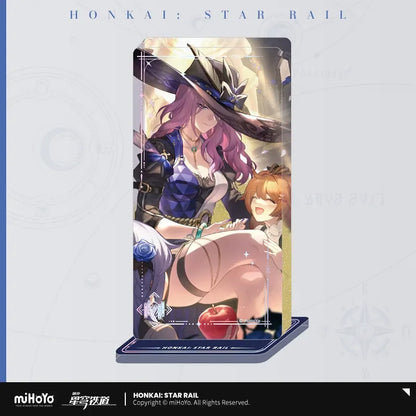 Sunsyea Honkai Star Rail Official Merch miHoYo Original Authentic Light Cone Series Acrylic Quicksand Ornament Himeko Seele