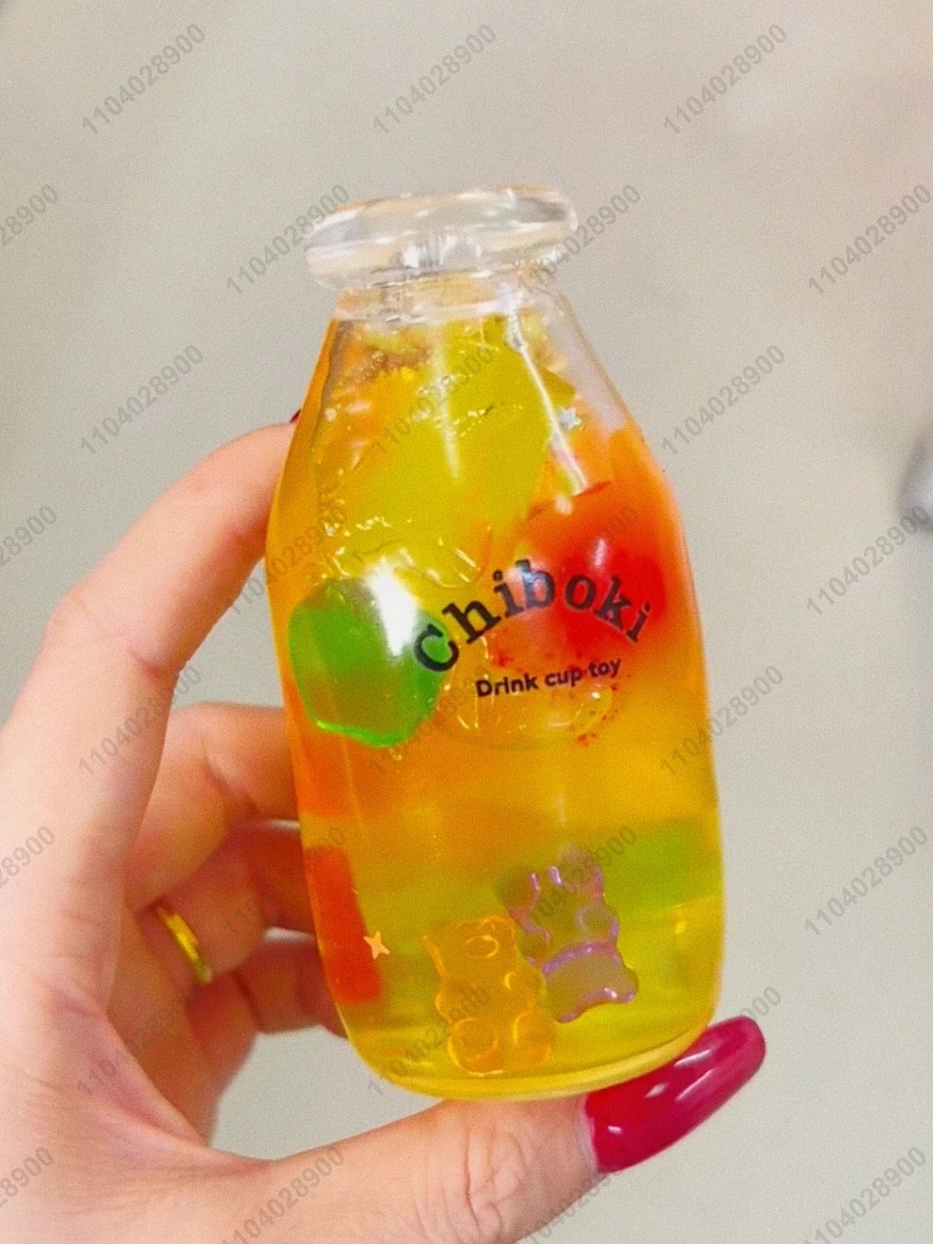 Marble Soda Bottle Fidget Toy Bottle Stress Ball Squishy Toy ASMR Sensory ADHD Autism Anti Stress Relief for Kids & Adult Gifts