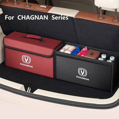 Car Trunk Storage Box Organizer Stowing Tidying Container Bag For CHANGAN UNI-T UNI-K UNI-V CS75PLUS CS55 EADO PLUS CS35 CS55