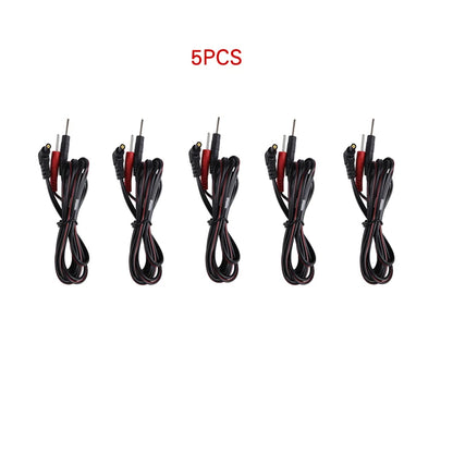 Electrode Lead Wires TENS Conductive Standard Pin for Ems Massage Electrode Pad Standard Pin  Digital Tens Machine Health Care