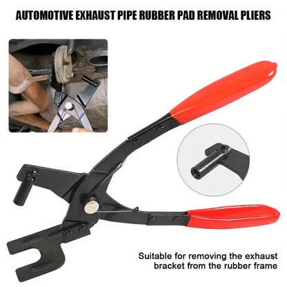 Pliers Car Exhaust Pipe Rubber Pad Gasket Removal Tools Exhaust Hanger Install Disassembly Puller Garage Tools Auto Accessories