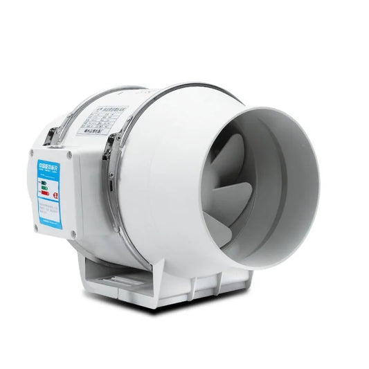 3/4/5/6/8inch Exhaust Pipe Fan Ventilation Fan Pipe Fan Inline Duct Fan Ventilation Exhaust Blower Fans Quiet For Ducting