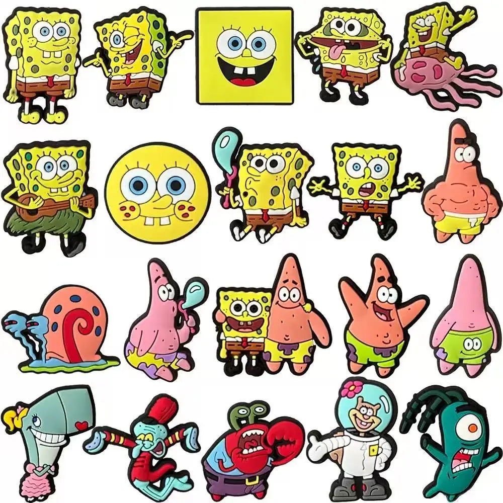 Potdemiel Hot New Product 10-100PCS Shoe Charms For Sandals,Shoe Decoration Accessories Shoe Pins Great Gift For Men Wom