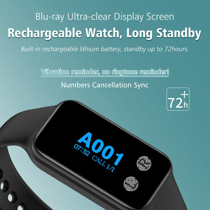 BYHUBYENG Restaurant Pager Waiter Calling System Watch Receivers Waterproof Call Buttons for Food Truck Cafe Customer Service