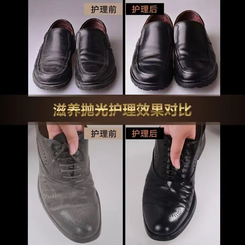 Professional Shoes Care kit Cleaner Set for Sneakers Leather Shoes Cleaning Polishing includes Shoehorn Shoe Polish Brush Cream