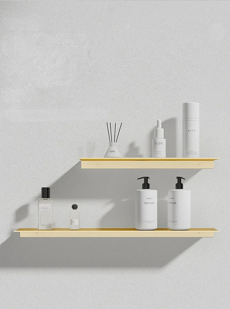 Bathroom Shelf Organizer Wall Mount Shower Shampoo Soap Cosmetic Shelves Kitchen Storage Rack Holder Bathroom Accessories