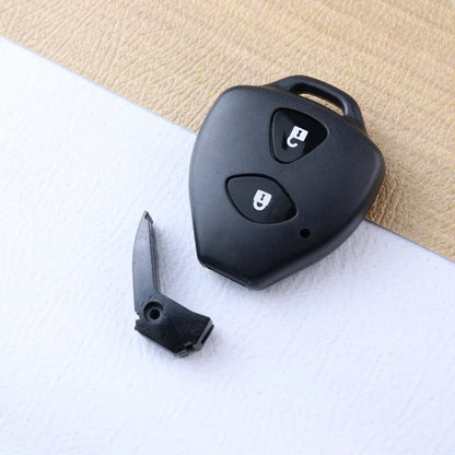 Upgrade Changes Car Key Shell for Toyota RAV4 Wish Camry Hiac Corolla Hilux Fortuner Yaris 2014 Car Key Fob Shell Case Housing