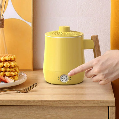 600ml Electric Cup Rice Cooker Health Kettle Hot Insulation Water Cup Non-stick Liner Pot Portable Noodle Cooking Pot 220V