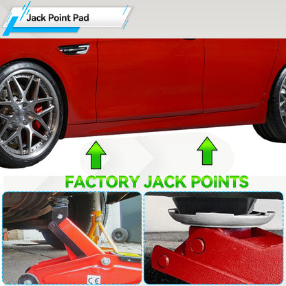 4pcs 51717001650 Under Car Jack Lift Jacking Point Support Pad Plug Block Cover for BMW 5series E39 7series E38 X5 E53 Auto