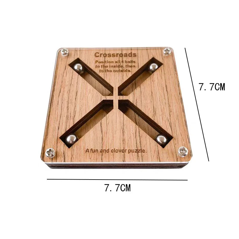 Boutique IQ Puzzle Brain Fitness Games Teaser Puzzles for Adults and Kid Mind Educationl Toys Surprise Gifts Creative Idea