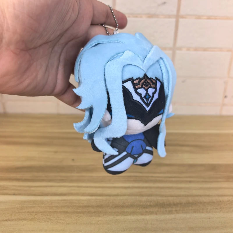 In Stock 12cm Cool Genshin Impact The Doctor‌ Zandik Il Dottore Cartoon Plush Toys Cosplay Cute Anime Game Keychain Plushie Doll