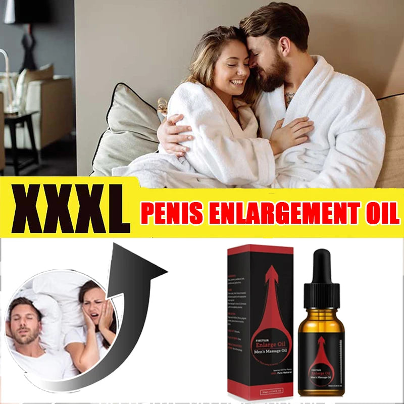 Penis Enlargment Oil Growth Man Big Dick Liquid Male Cock Enhancement Sex Delay Men Health Care Massage Increase Penis Oils