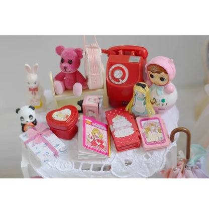 1/6 1/12 Doll House Model Furniture Accessories Retro Music Box Bjd Ob11 Gsc Blyth Soldier Lol Dollhouse Miniatures Room Decor