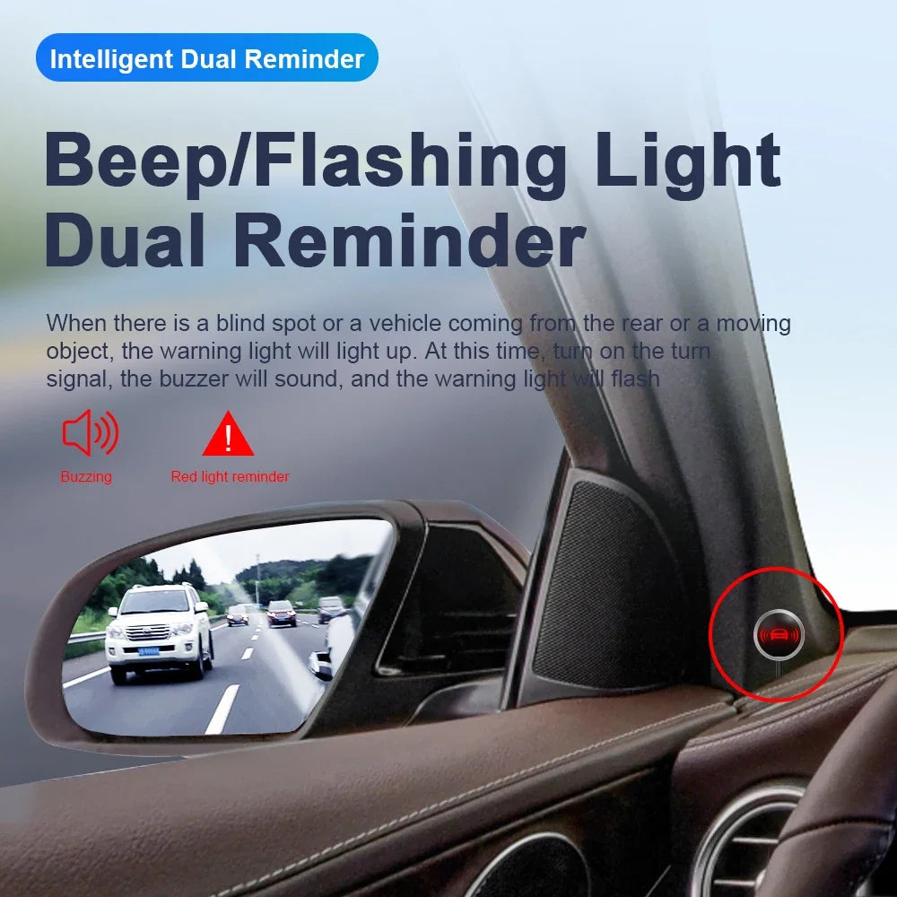 77GHz Millimeter Wave Radar Assist BSD Alarm System Car Blind Spot Lane Change Parallel Assist System Parking Sensor