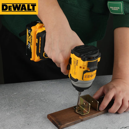DEWALT DCF850 20V Cordless Lithium-Ion Impact Driver, High-Torque 3-Speed Rechargeable Electric Screwdriver, Bare Tool