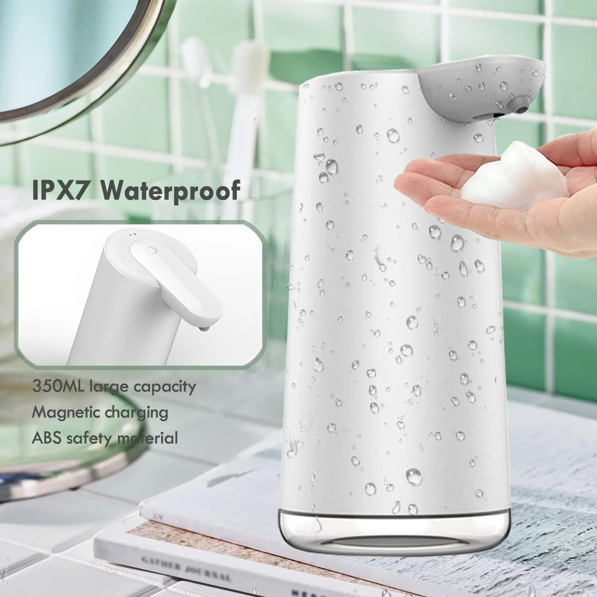 Intelligent Automatic Sensor Soap Dispenser Electric Foaming Machine Contactless Hand Sanitizer Machine