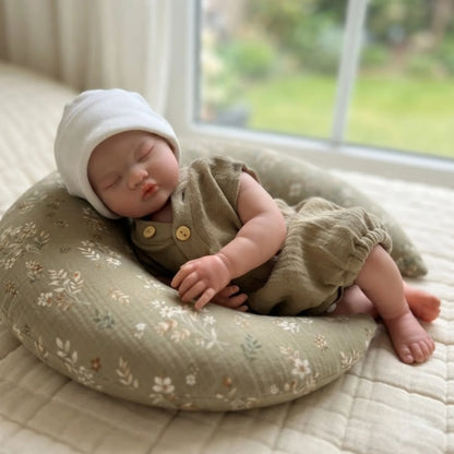 OtardDolls Open Mouth Silicone Toy 18-Inch Handmade Doll Real Soft Reborn Doll Painted/Unpainted Waterproof Cute Collectible Toy