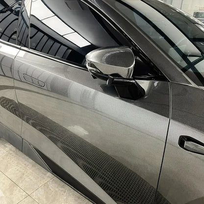 Car Satin Metalliced Graphite Grey Sticker Waterproof Air Release DIY Stickers Car Adhesive Vinyl for Auto Motorcycle Body Decor